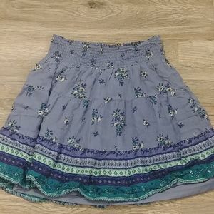 Old navy flower skirt